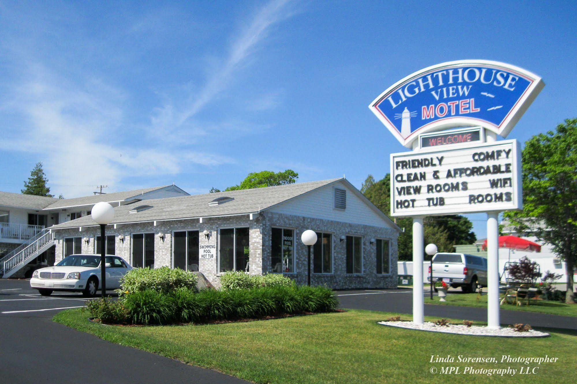 Lighthouse View Motel Mackinaw City Exterior foto